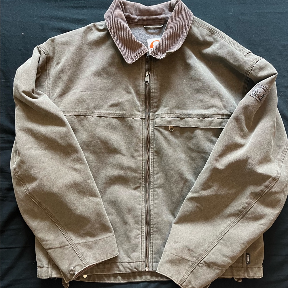 Heavy duty bomber jacket